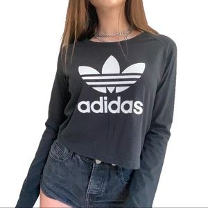 Adidas Originals Long Sleeve black sweatshirt